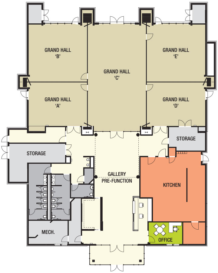 Neeley Center Floor Plan