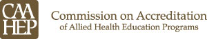 CAAHEP logo