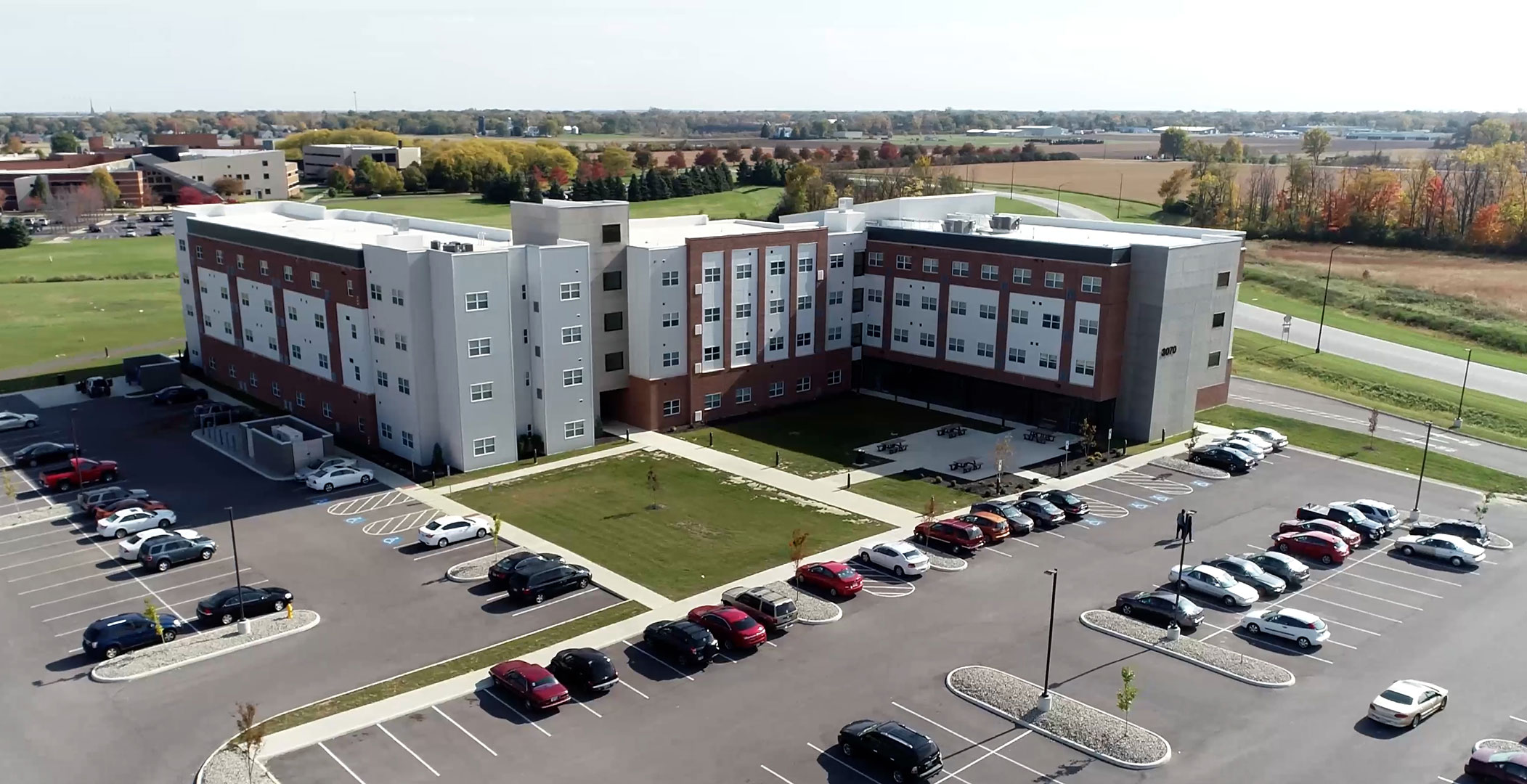 Aeriel photo of The Landings at Terra Village